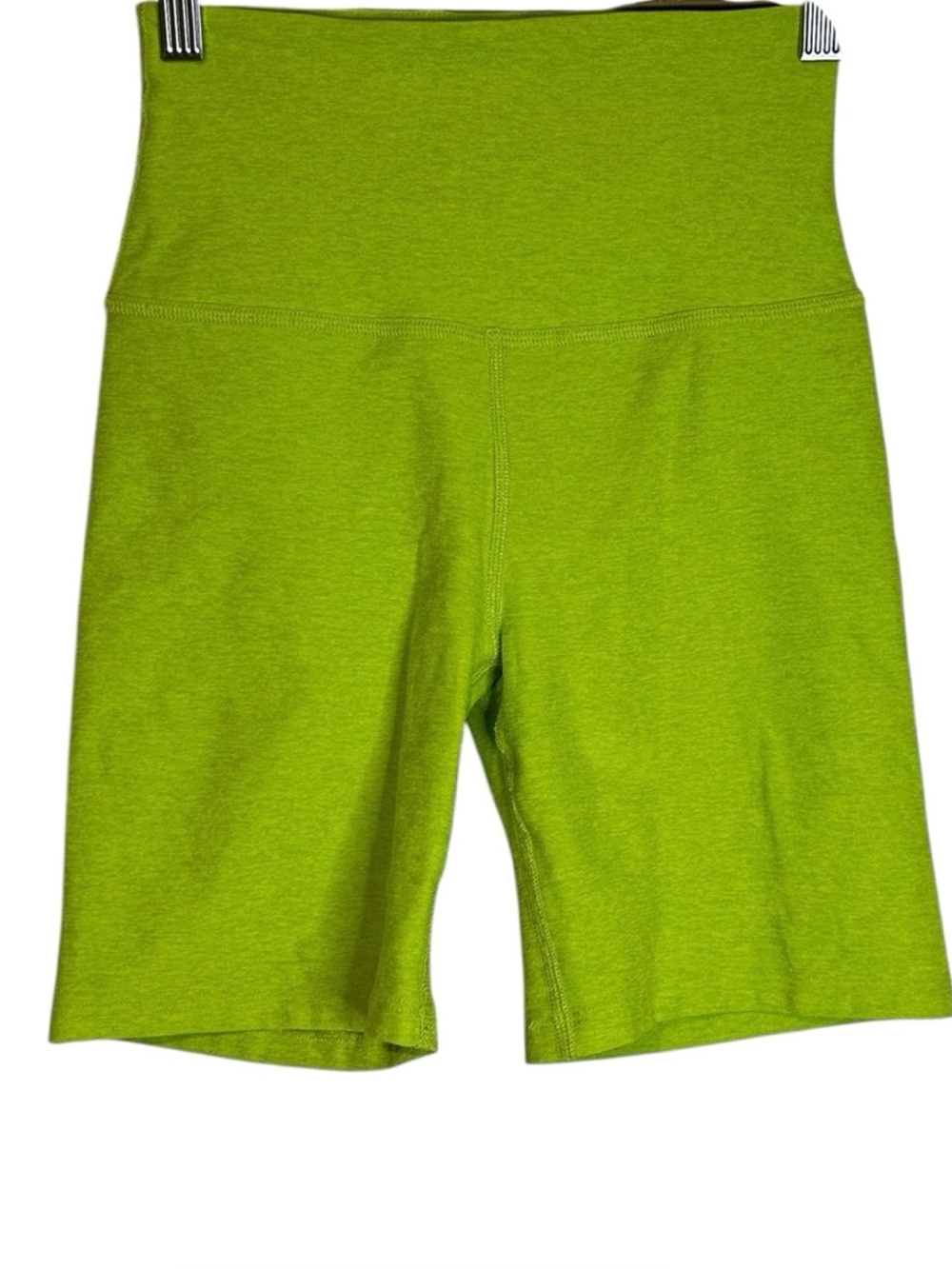 Beyond Yoga Spacedye High Waisted Biker Gym Short Matcha Lime Green Size‎ XS
